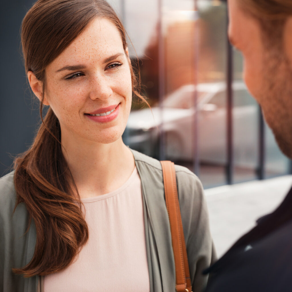 freundliche Mitarbeiter